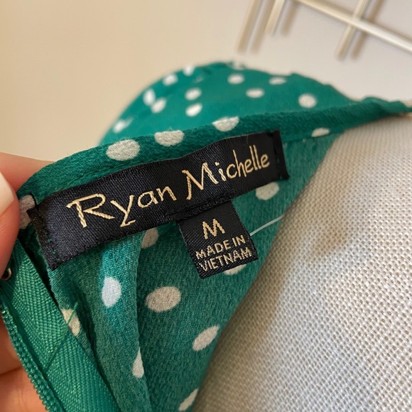 NWT Ryan Michelle Vintage look dress M - Picture 10 of 10